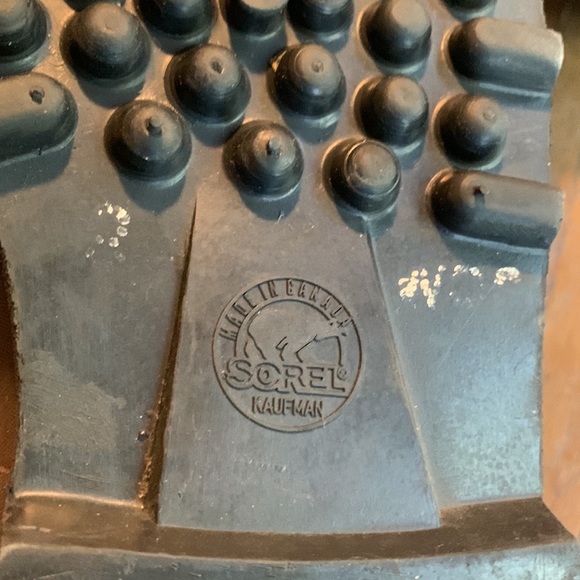 Eddie Bauer / Sorel Leather Fleece Top Snow Boots - Picture 10 of 13